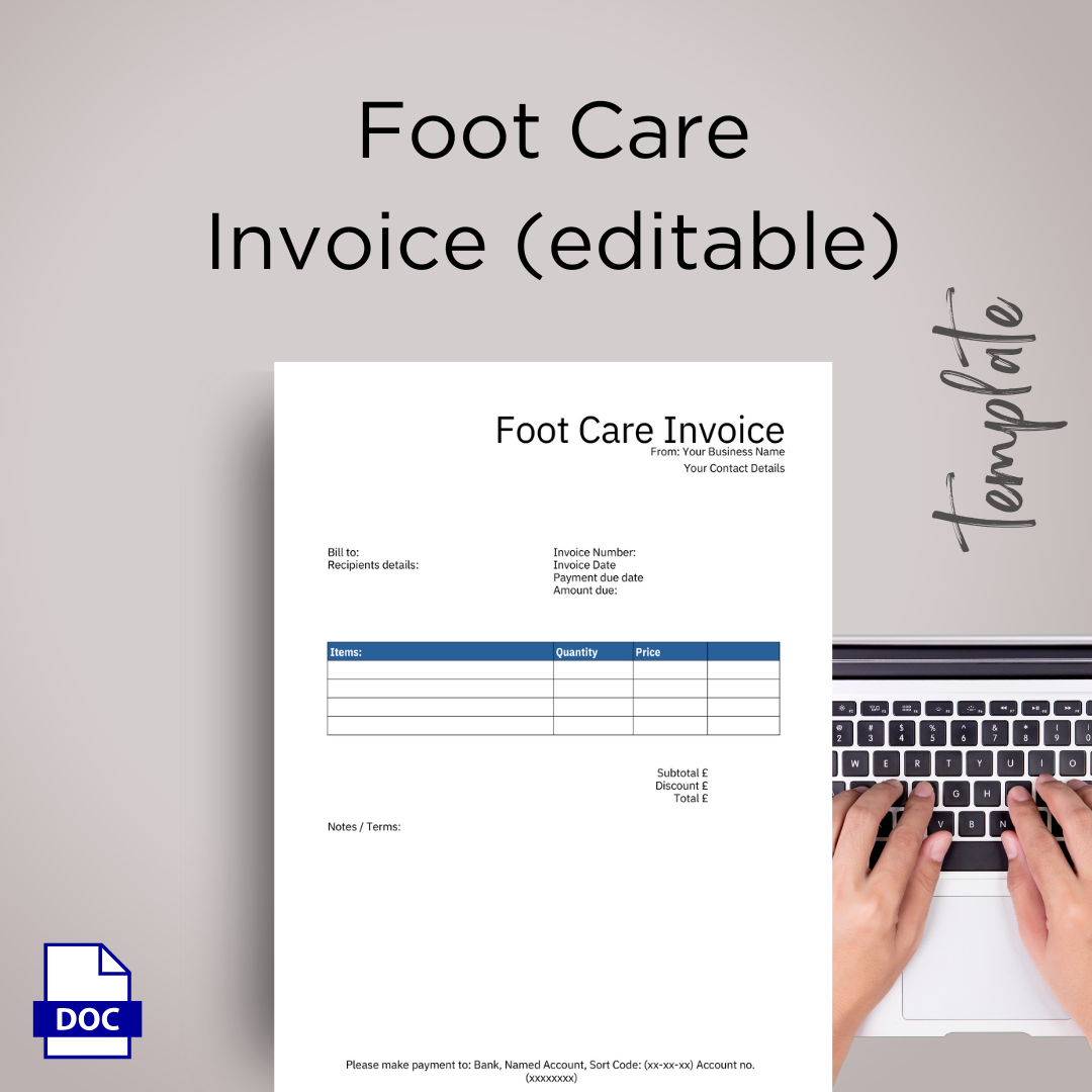 Invoice template