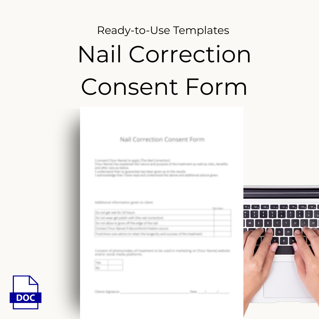 Nail Correction Consent Form
