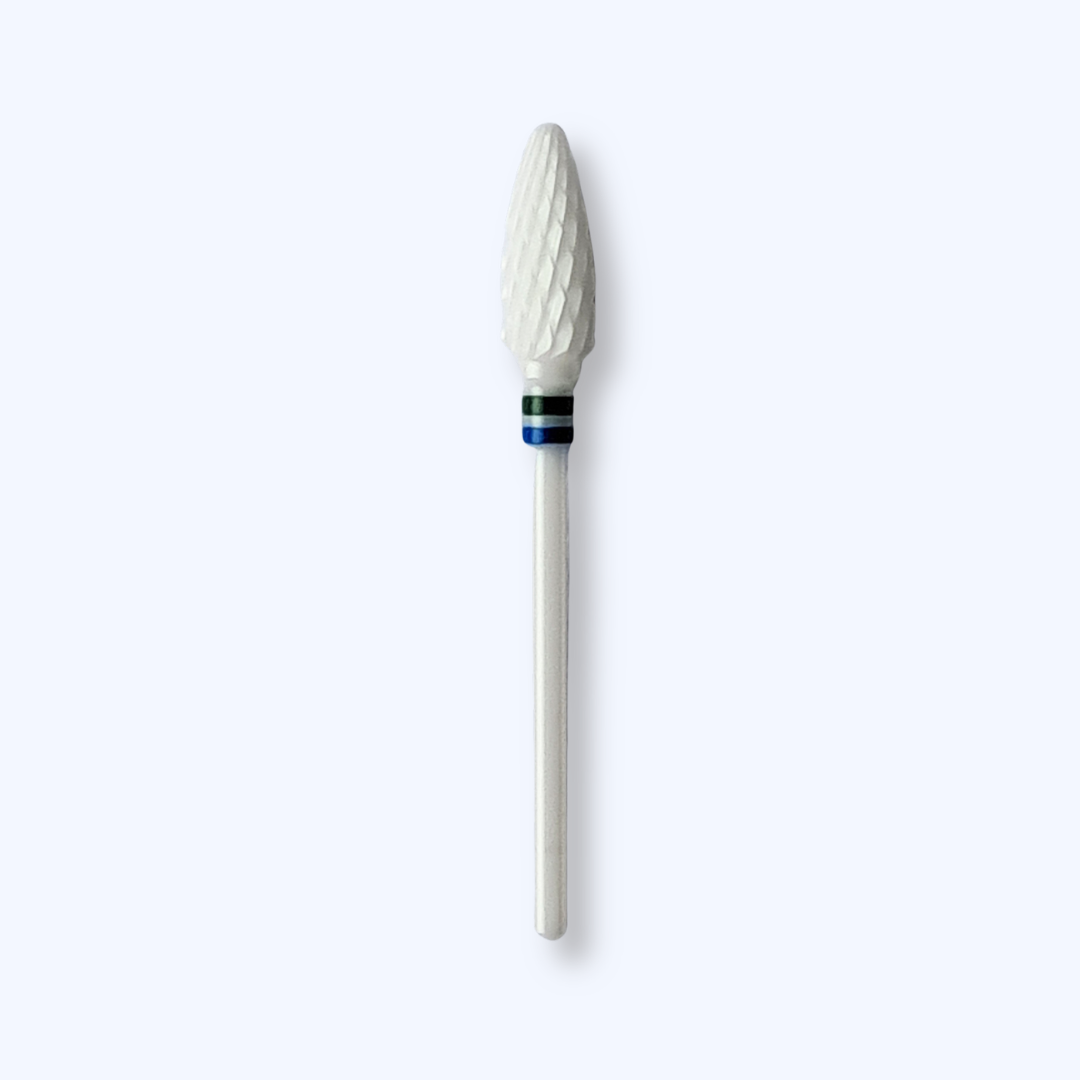 Zirconia Ceramic Bur (Flame-Blue/Green)