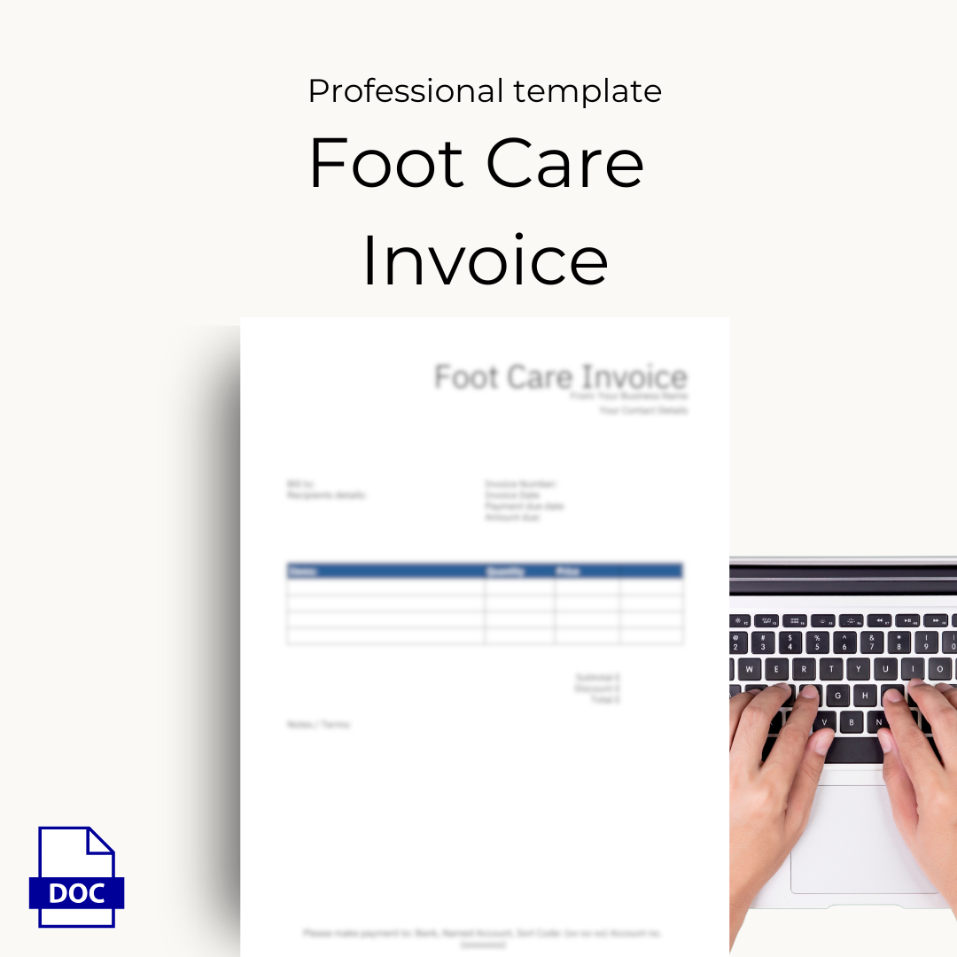 Invoice template – Not A Pod®