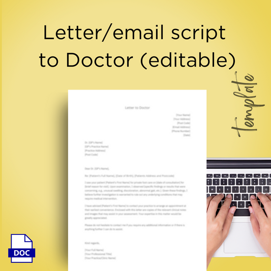 Doctors Letter Template