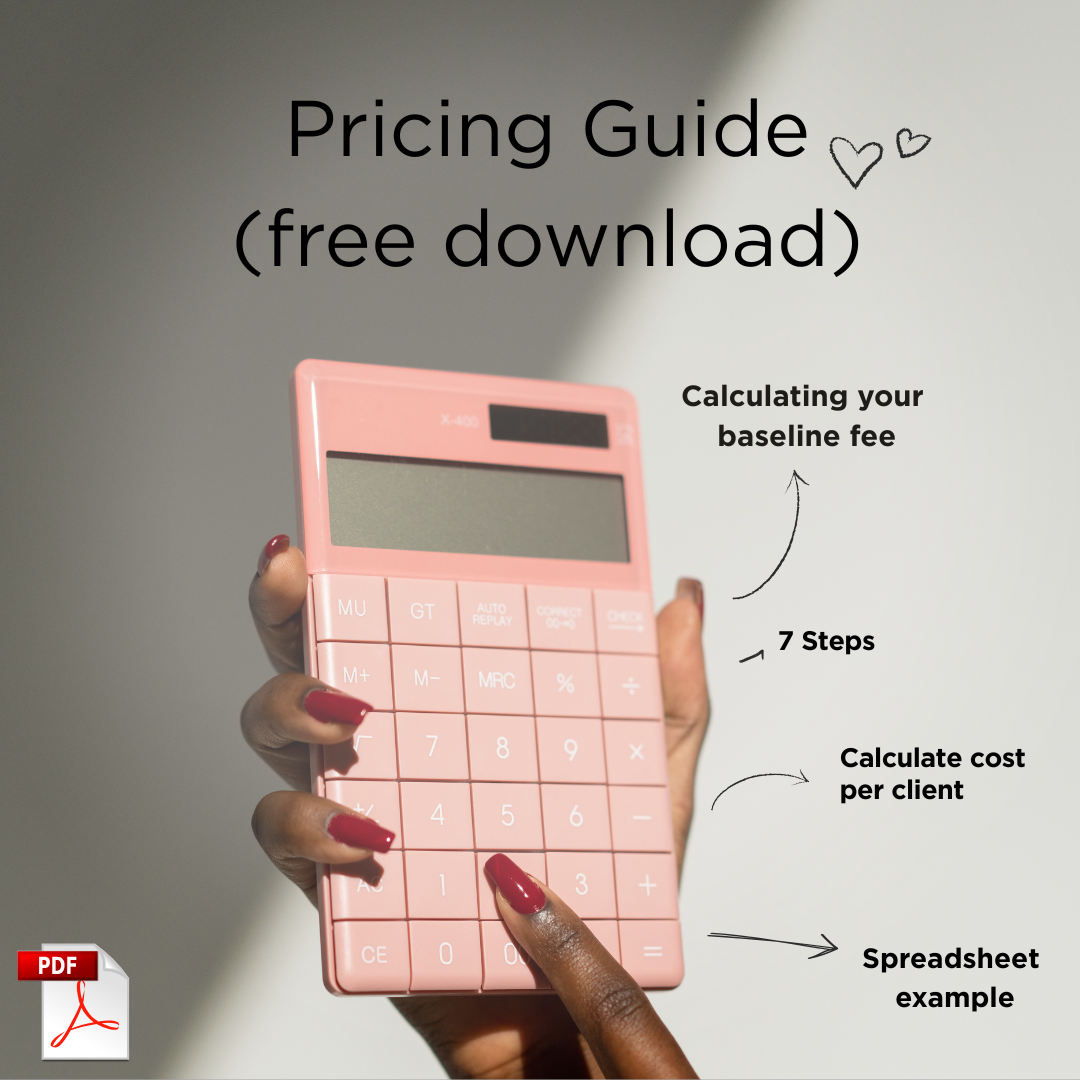FREE Pricing Your Service Guide
