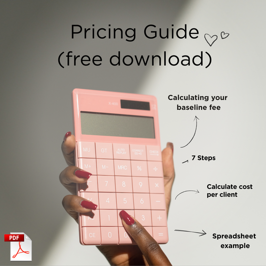FREE Pricing Your Service Guide