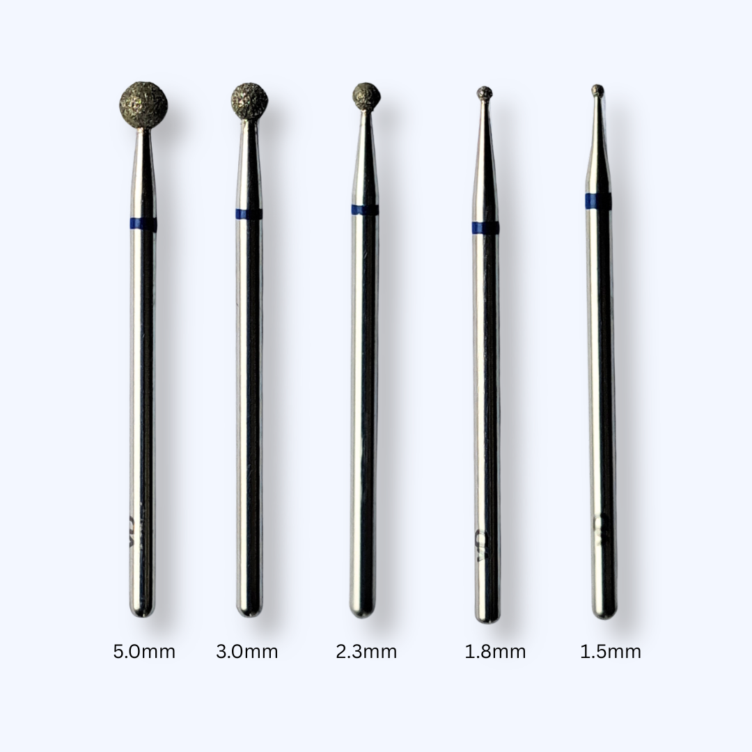 Diamond Ball Bur (Blue/Medium)